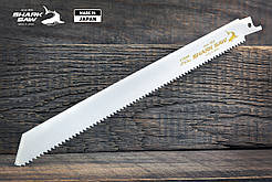 Полотно по дереву і пластику 250мм TAKAGI (Японія) SHARK HSS Сobalt для шабельних пилок 1,3 мм 8 TPI, 1шт.