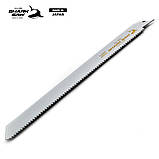 Полотно по дереву і пластику 250мм TAKAGI (Японія) SHARK HSS Сobalt для шабельних пилок 1,3 мм 8 TPI, 1шт., фото 3