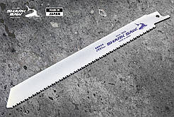 Полотно по металу і пластику 200мм TAKAGI (Японія) HSS Сobalt для шабельних пилок 1,3 мм 10-14 TPI, 1шт.