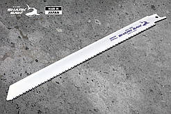 Полотно по металу і пластику 250мм TAKAGI (Японія) HSS Сobalt для шабельних пилок 1,3 мм 10-14 TPI, 1шт.