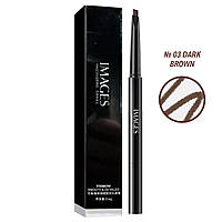 Олівець для брів IMAGES Smooth & Detailed B013 Dark Brown 0.4 г (XXM22507)