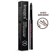 Олівець для брів IMAGES Natural Stereo Rotary B013 Dark Brown 0.4 г (XXM2385)