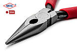 Плоскогубці (довгогубці) 125 мм MTC TOOLS (Японія) MTC-13 з ріжучим лезом, фото 5