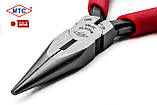 Плоскогубці (довгогубці) 125 мм MTC TOOLS (Японія) MTC-13 з ріжучим лезом, фото 6