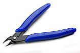 Бокорізи міні кусачки 130 мм PLS-1 вигнуті, вуглецева сталь, фото 5