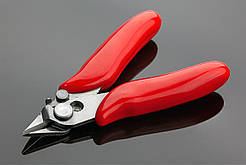 Бокорізи міні кусачки 90 мм PLS-2 вигнуті з фіксатором, вуглецева сталь