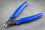 Бокорізи міні кусачки 130 мм PLS-3 вигнуті, вуглецева сталь, фото 3