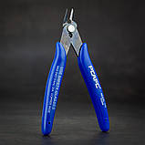 Бокорізи міні кусачки 130 мм PLS-3 вигнуті, вуглецева сталь, фото 4