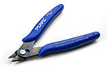 Бокорізи міні кусачки 130 мм PLS-3 вигнуті, вуглецева сталь, фото 8