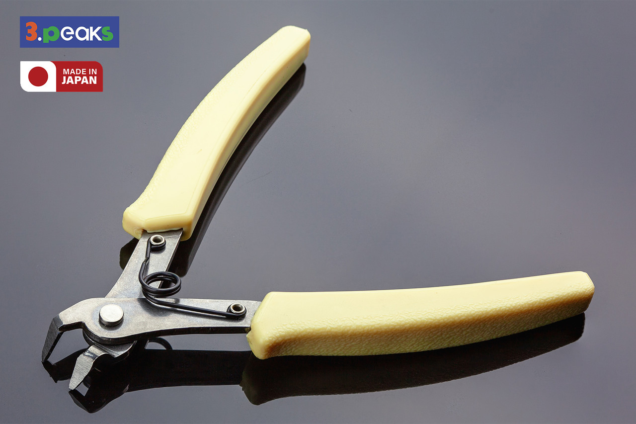 Кусачки бокорізи 124 мм 3.Peak (Японія) SP-22 вигнуті, нержавіюча сталь, фото 1