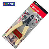 Кусачки бокорізи 124 мм 3.Peak (Японія) SP-22 вигнуті, нержавіюча сталь, фото 10