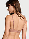 Комплект білизни зі стразами Victoria's Secret Unlined Lace Shine Strap, Бежевий, фото 5