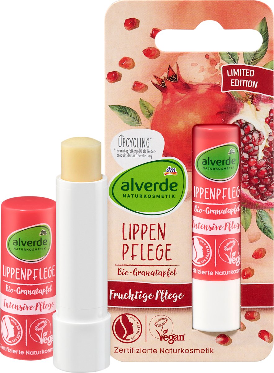 Бальзам для губ Alverde (Гранат) 4.8г