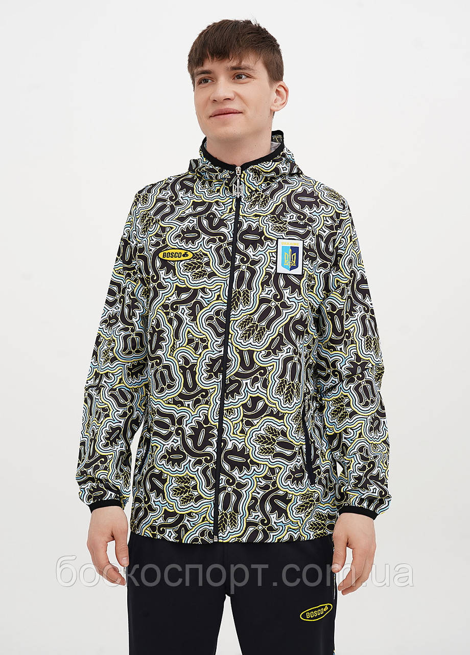 Спортивна вітровка (олімпійка, кофта, кельня) збірної України від Ukraine/Боско Україна (classic) Bosco, фото 1