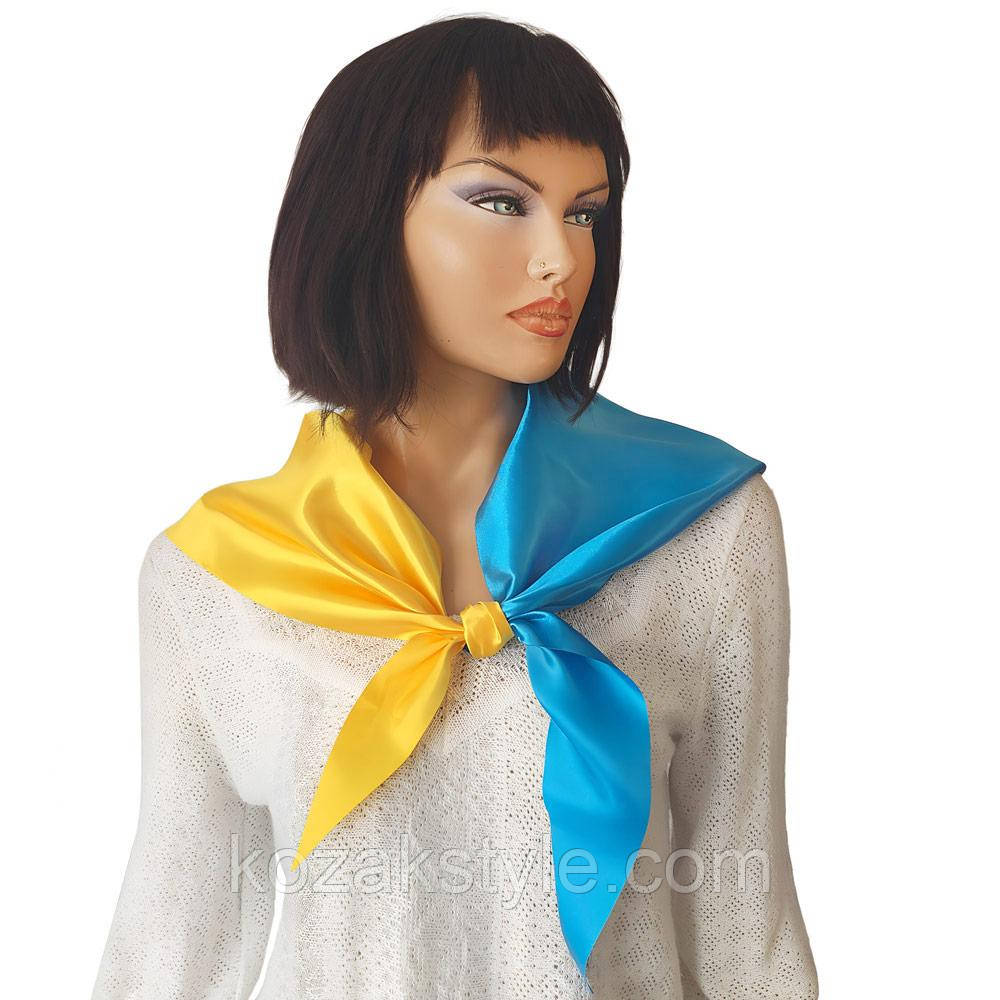 Косинка Прапор України 140*40 см атлас