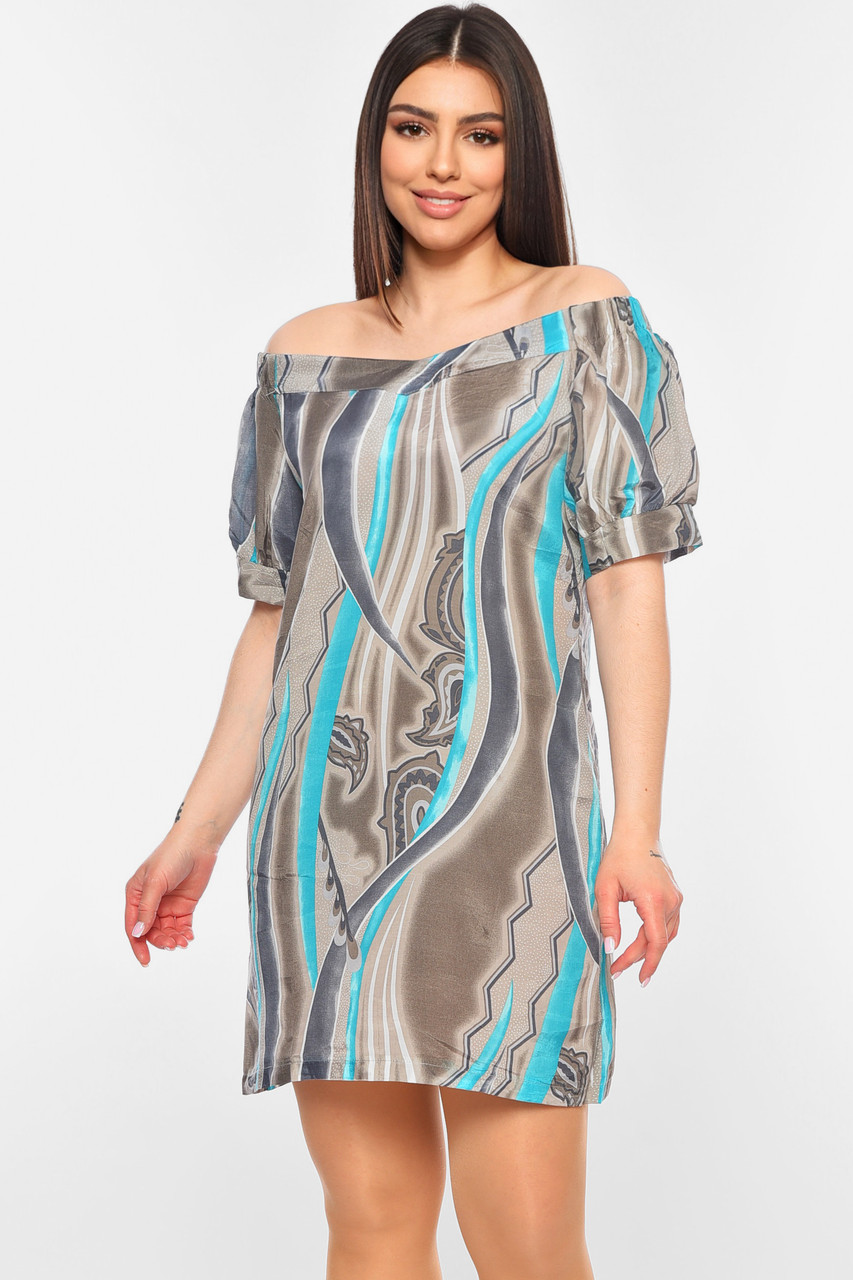 Сукня жіноча сірого кольору 199108S, фото 1