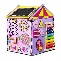 Развивающая игрушка Бизикуб "Цирк" Temple Group ST413535002, 41 х 35 см, Time Toys