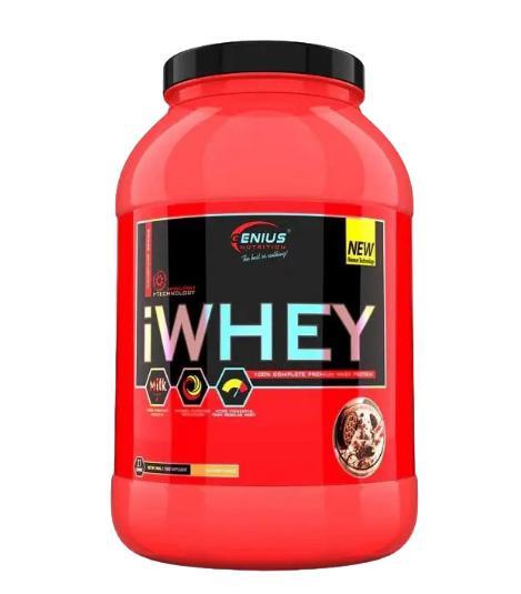 Сироватковий протеїн iWhey Genius Nutrition 900 грамм смак: вишневе печиво з кремом