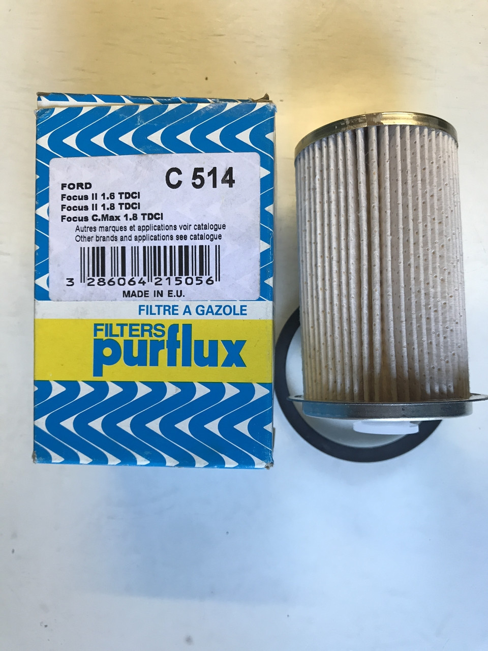 Фільтр паливний FORD C-MAX FOCUS C-MAX FOCUS II GALAXY II MONDEO IV S-MAX 1.8D, фото 1