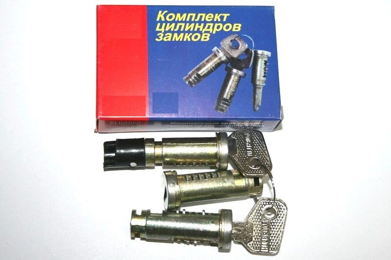 Личинки дверні та багажника 2101 Рекарадо (циліндри замків) 2101-6105420, фото 1