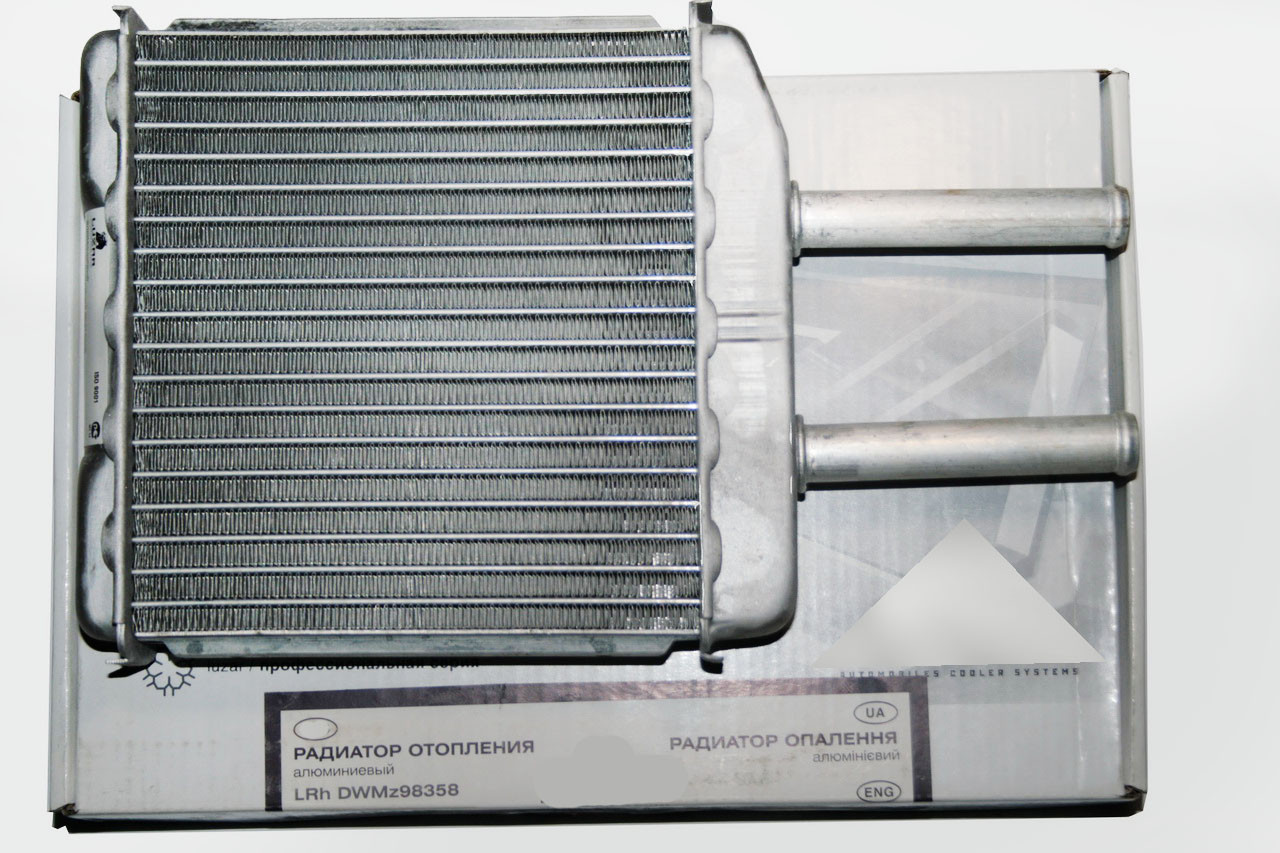 Радіатор обігрівача МАТІЗ (алюм-паяний), фото 1