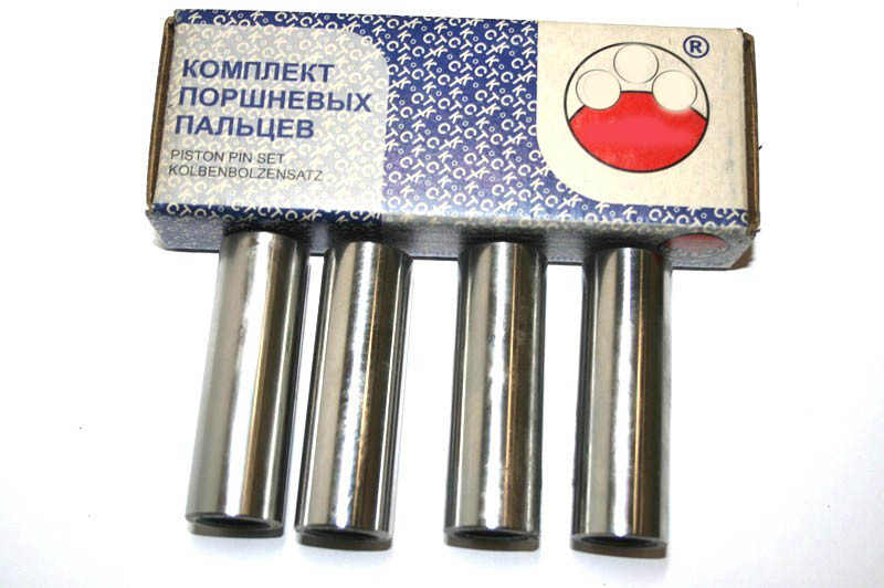 Пальці поршневі 2101-07, 2121 Червоні 4шт. 2103, 2104, 2105, 2106, 2107, 2121, 21213, 21214, 2123, фото 1