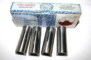 Пальці поршневі 2108 червоні (к-т 4 шт. в упаковці)