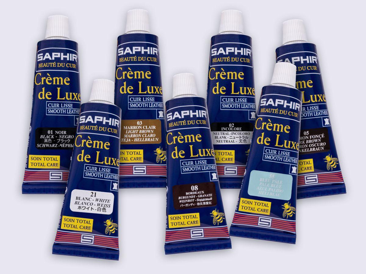Водовідштовхуючий крем для взуття Saphir Creme De Luxe 1789 50 мл, (0012), фото 1
