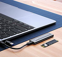 Зовнішня кишеня DM HD1500 для NVMe (PCIe) M2 SSD USB 3.2 Gen 2 Type-C, фото 8