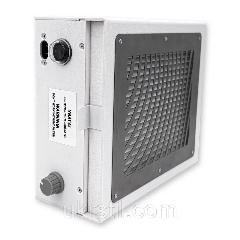 Настільна манікюрна витяжка з HEPA фільтром NT705iF TCV New, біла, фото 1