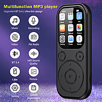 MP3 Плеєр Rock Star M6 2.0" Bluetooth 5.4 HI FI 32gb Type C чорний, фото 3