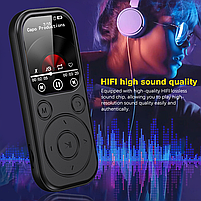 MP3 Плеєр Rock Star M6 2.0" Bluetooth 5.4 HI FI 32gb Type C чорний, фото 5