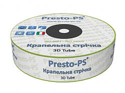 Крапельна стрічка, еммітерна 3D Tube (2,7л/ч) (30см) 500м 3D-30-500 ТМ PRESTO-PS