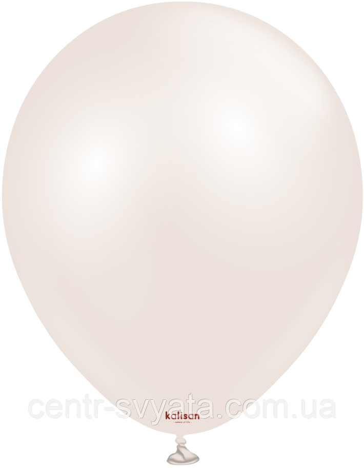 Латексна кулька Kalisan 5"(13 см) Aura Beige Cream | Аура бежевий крем