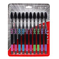 Зубні щітки-технологія бамбук набір 5 шт ( китай)