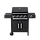 Професійний газовий гриль, барбекю,  13 кВт Garden Line BBQ8083 5 пальників (4+1) з боковим пальником, чавунна решітка, редуктор, фото 3
