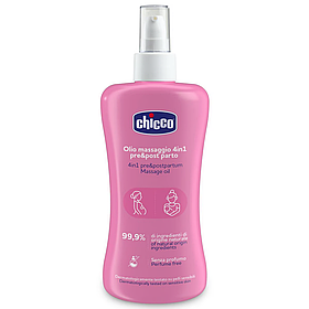 Олія масажна Chicco 4 в 1 до та після пологів 200 мл