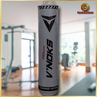 Боксерський мішок V`Noks Gel Grey 1.8м 85-95кг професійна груша з гелевим прошарком та ланцюгами