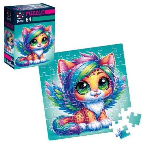 Пазли De.tail. Казковий леопардик. 64 деталі, фото 1