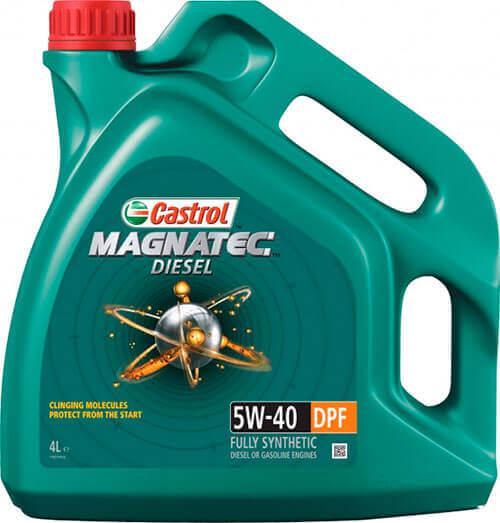 Моторне мастило Castrol Magnatec Diesel 5W-40 DPF 4 л.