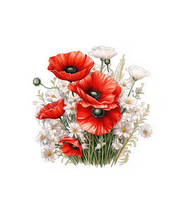 Термонаклейка для одежды утюгом Маки