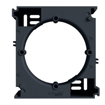 Коробка Schneider Electric Asfora антрацит для зовнішнього монтажу набірна EPH6100271