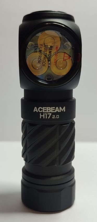 Ліхтар Acebeam H17 2.0 тепле світло 4000К CRI 90+ чорного кольору