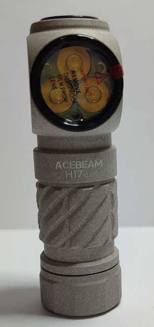 Ліхтар Acebeam H17 2.0 тепле світло 4000К CRI 90+ мікродугове оксидування MAO