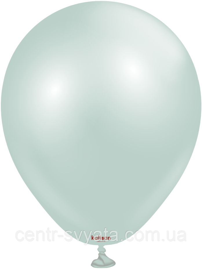 Латексна кулька Kalisan 18"(45 см) Aura Ice Mint | Аура крижана м'ята