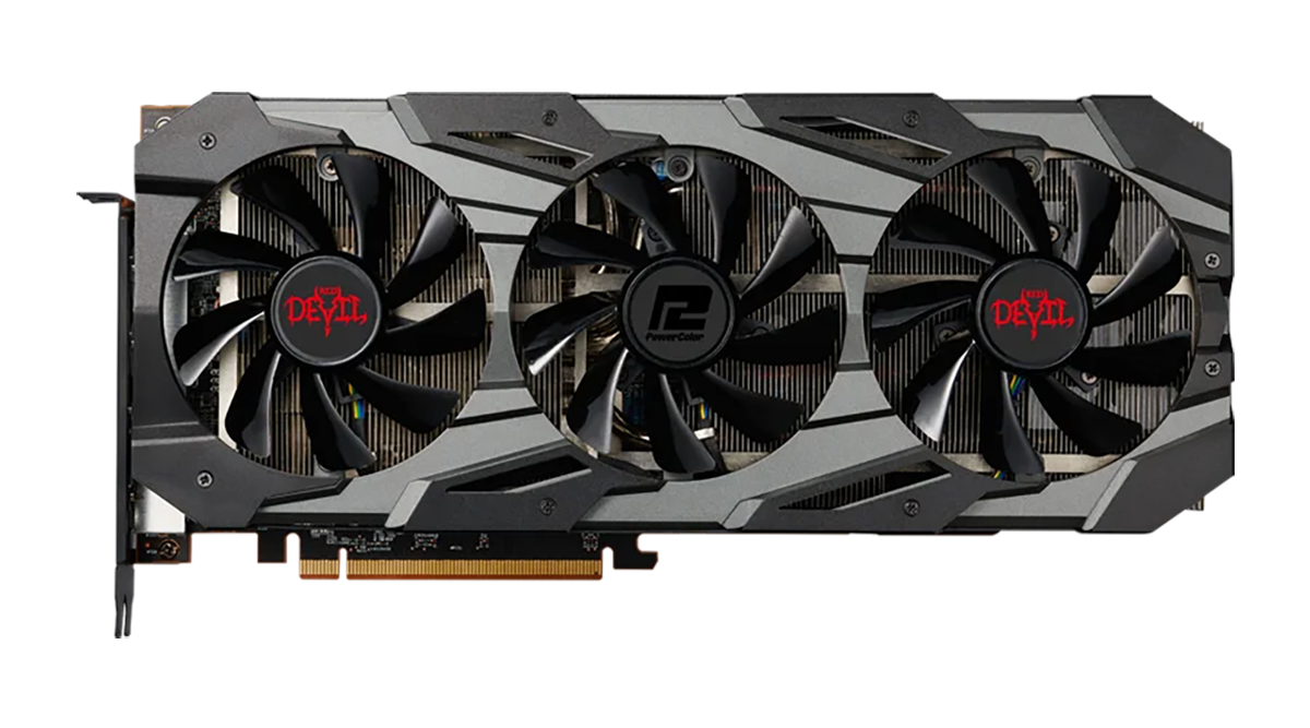 Відеокарта PowerColor AMD Radeon RX 5700 XT 8Gb GDDR6 256bit Red Devil (2010/14000) PCI-Ex (DisplayPort, HDMI)