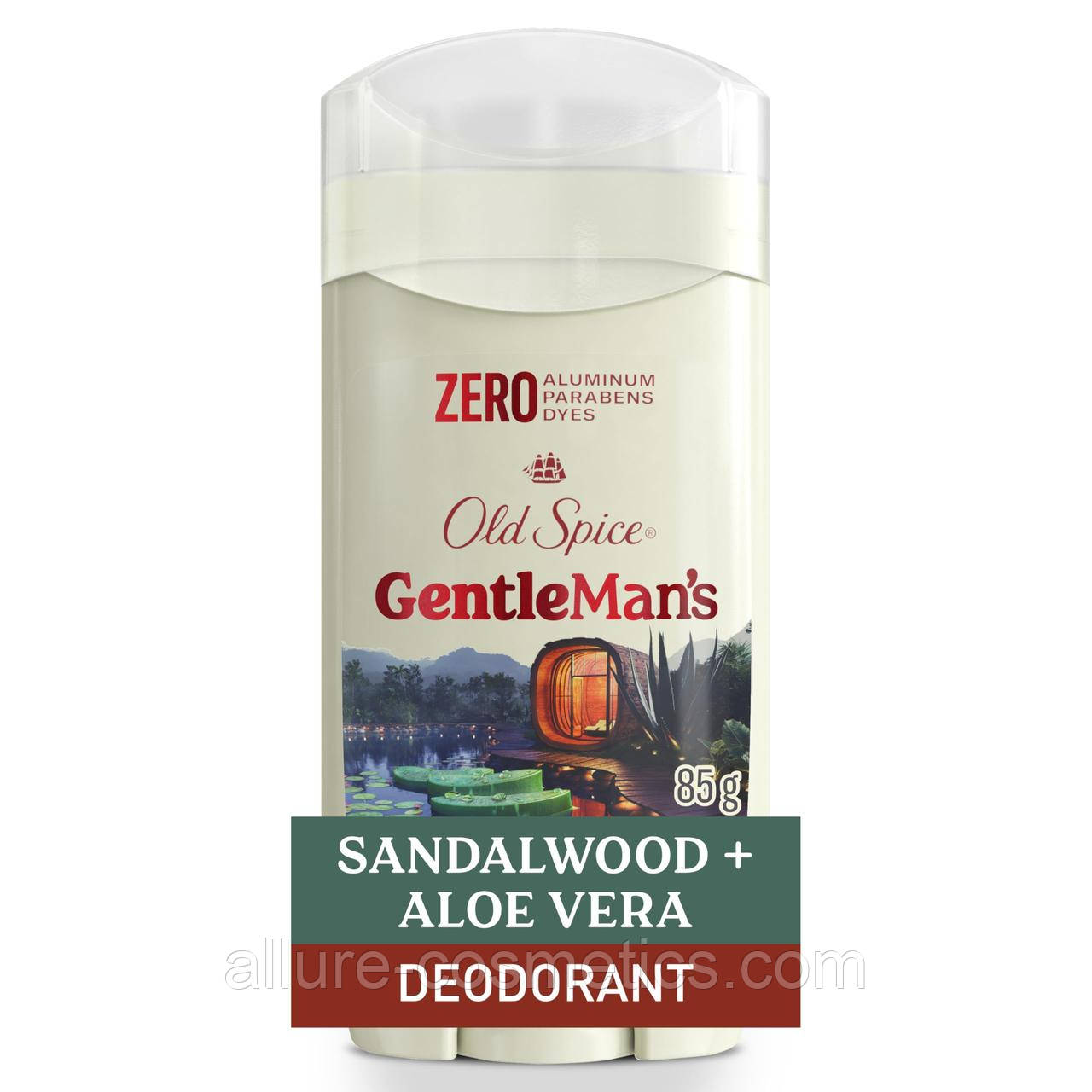 Кремовий дезодорант без алюмінію Old Spice Gentleman's Blend Sandalwood + Aloe Vera 85g (США)