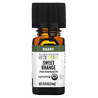 Апельсинове масло органік Aura Cacia (Orange Sweet) 7.4 мл