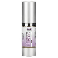 Сироватка з гіалуроновою кислотою, Firming Serum, NOW Foods, Solutions, зміцнювальна, 30 мл