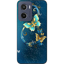 Чохол силіконовий Case для Motorola Moto E15 з картинкою Красиві метелики